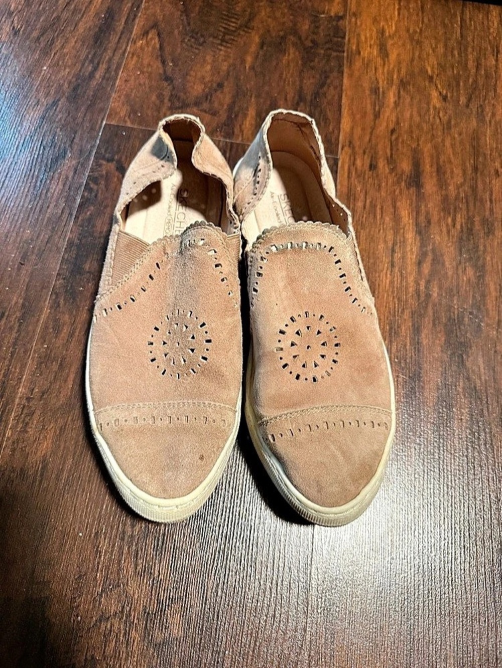 Skechers Sepulveda Blvd Perforated Suede Slip-On Loafer